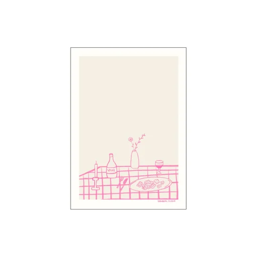 Poster & Frame Vin & Ravioli