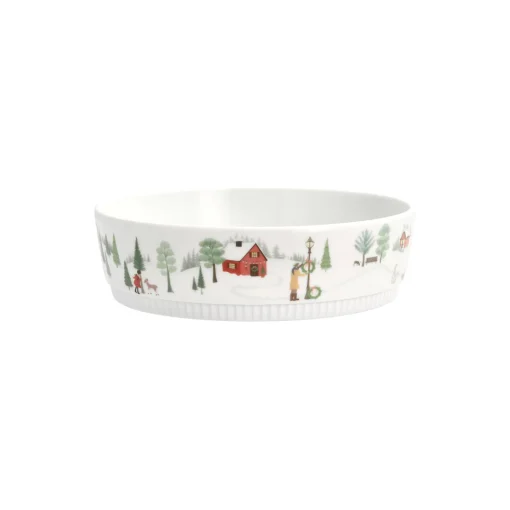 Pillivuyt Vinter lav skål nr. 4