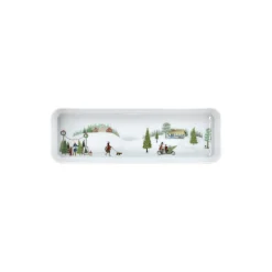 Pillivuyt Vinter rektangulært fad 36 cm