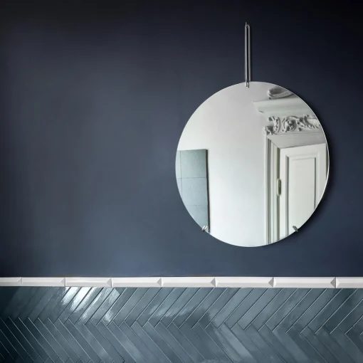 MOEBE Wall Mirror, chrome
